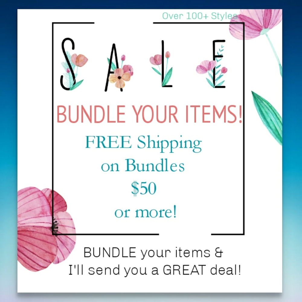 BUNDLE YOUR ITEMS!